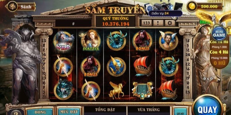 Tựa game slot Sấm Truyền online nổi tiếng